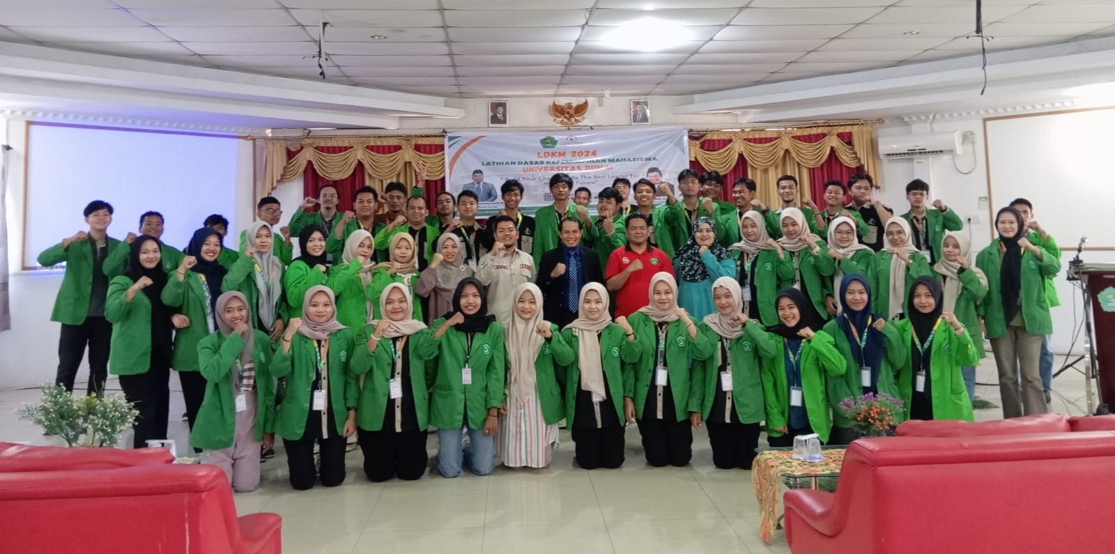 Pelatihan LDKM (Latihan Dasar Kepemimpinan) Seluruh Organisasi Kemahasiswaan Universitas Dumai
